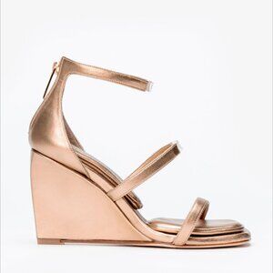 Tamara Mellon pillow top Reverse Wedge 90- Brand new, never worn